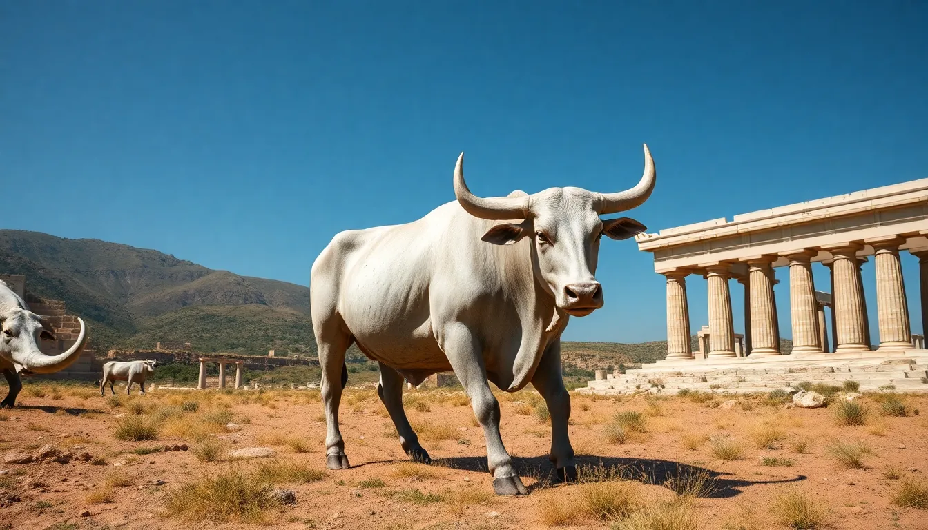 The Myth of the Sacred Bull: Why Cows Were Worshipped in Ancient Greece