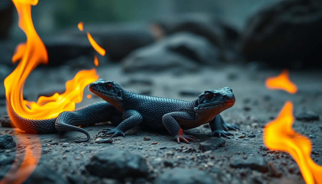 The Myth of the Sacred Salamander: Fire and Rebirth in Greek Beliefs