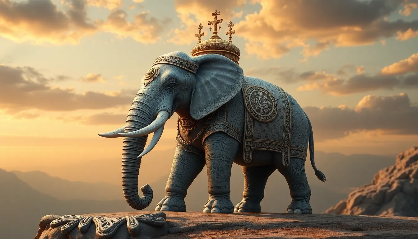 The Sacred Elephant: A Rare but Powerful Symbol in Greek Myths