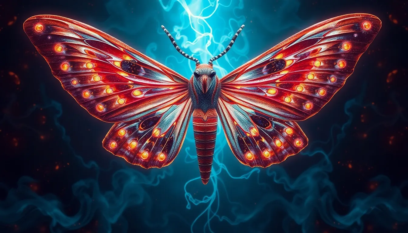 The Sacred Moth: Transformation and Mystique in Greek Lore