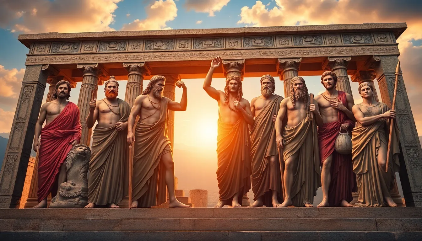 The Significance of the Twelve Olympians in Ancient Greek Culture