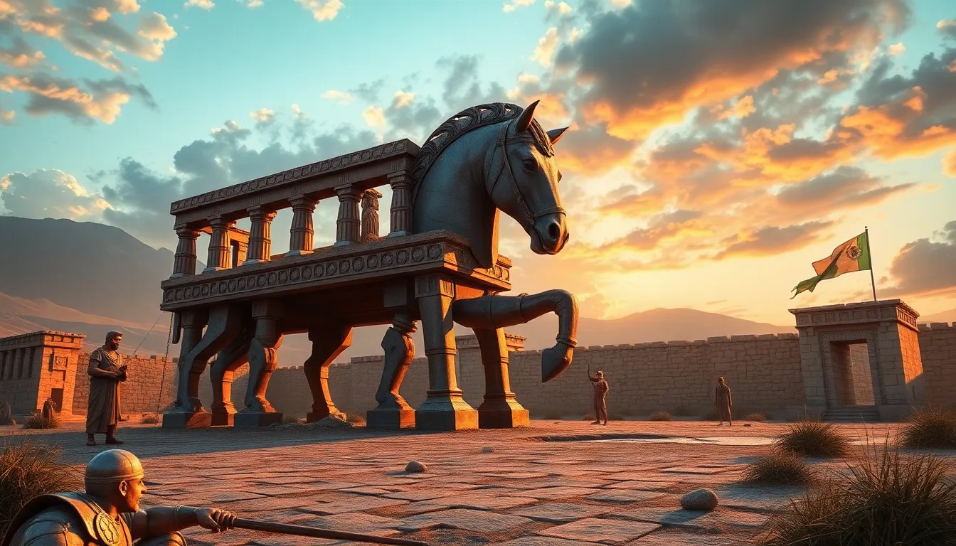 The Tale of the Trojan Horse: Deception and Strategy in Myth