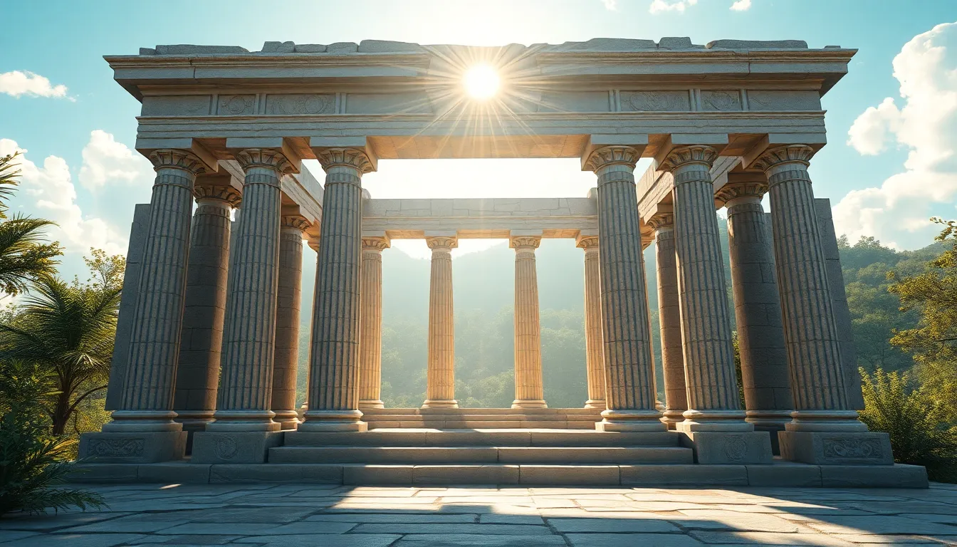 The Temple of Asclepius: Healing and the Divine Connection