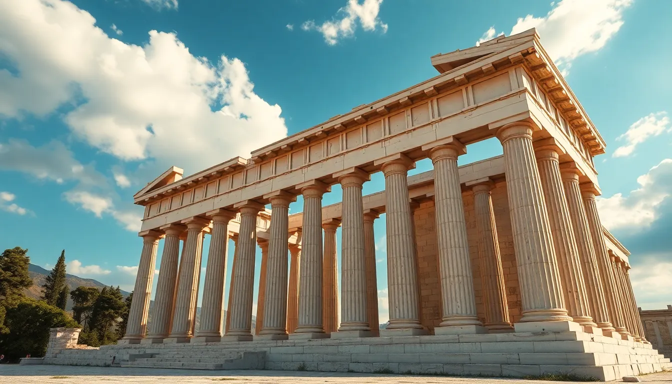 The Temple of Athena Parthenos: A Masterpiece of Ancient Greece