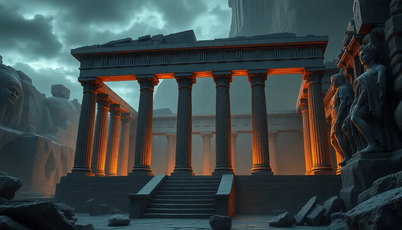 The Temples of the Underworld: Where Hades Ruled