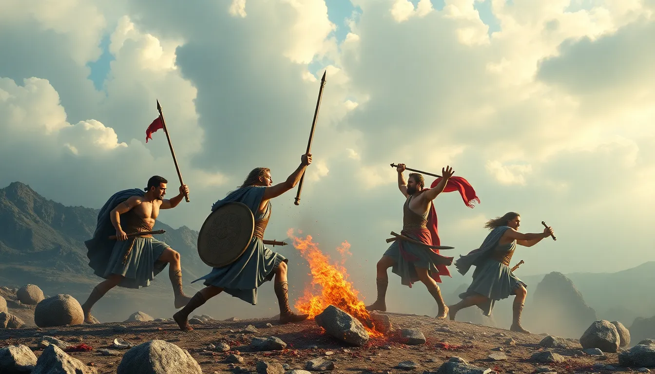 The Art of War: How Heroes Battled the Gods in Greek Mythology