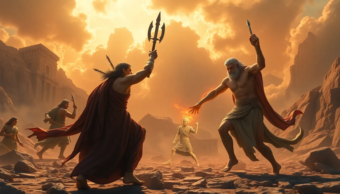 The Clash of Titans: Legendary Encounters with the Gods | greek.mythologyworldwide.com The Clash of Titans: Legendary Encounters with the Gods