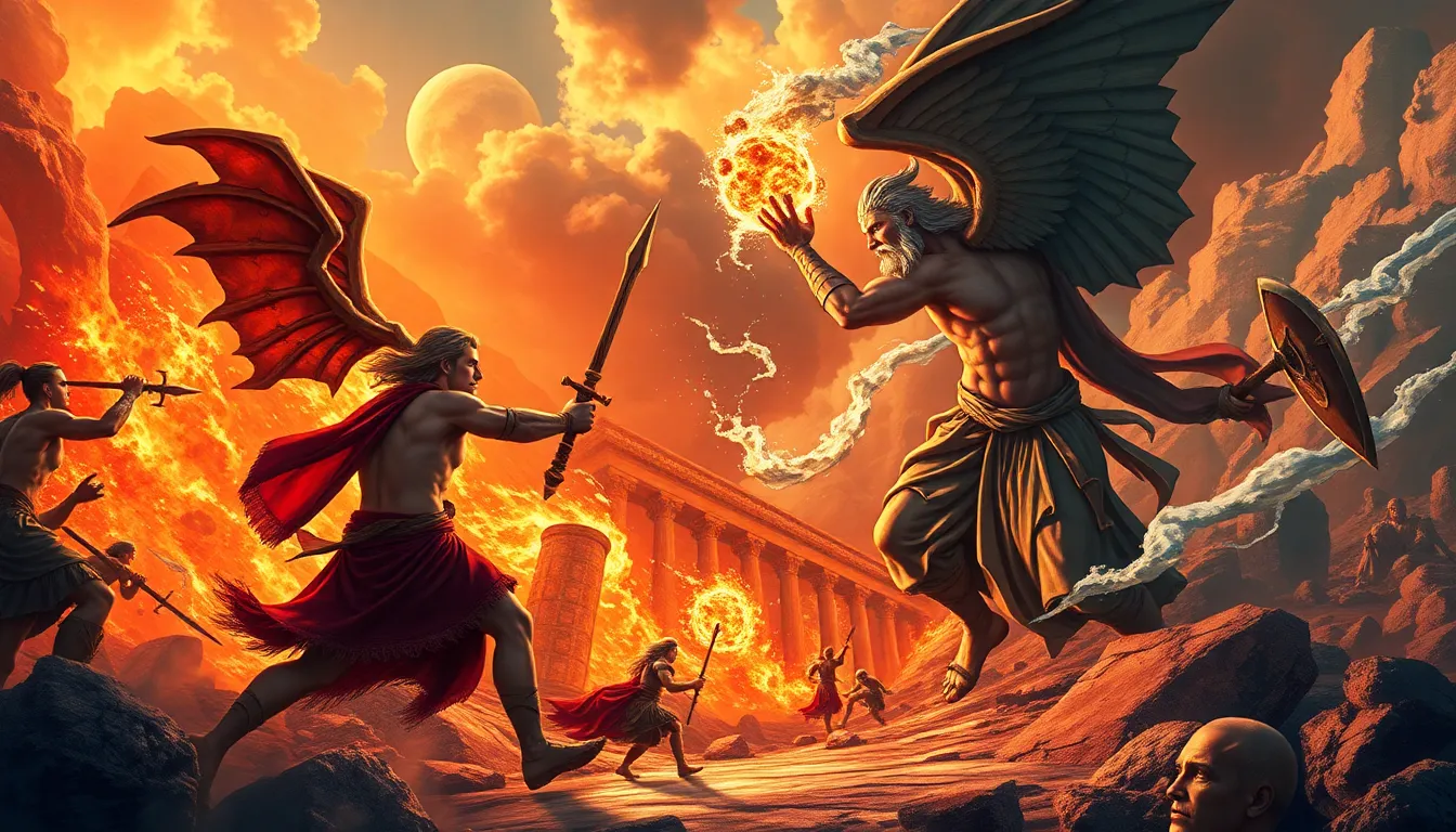 The Epic Clash: Heroes vs. Gods in Greek Epics