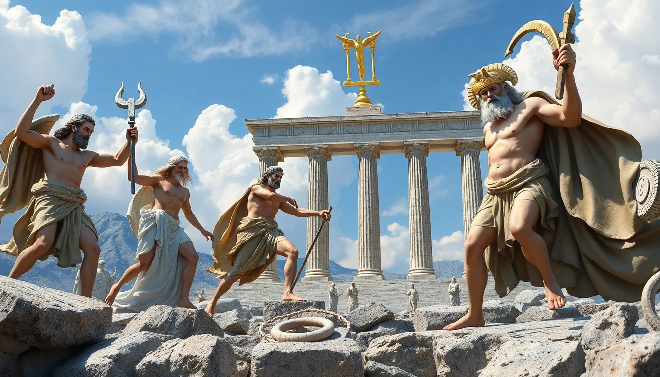 Olympians or Titans: Who Holds the True Power in Greek Myths?