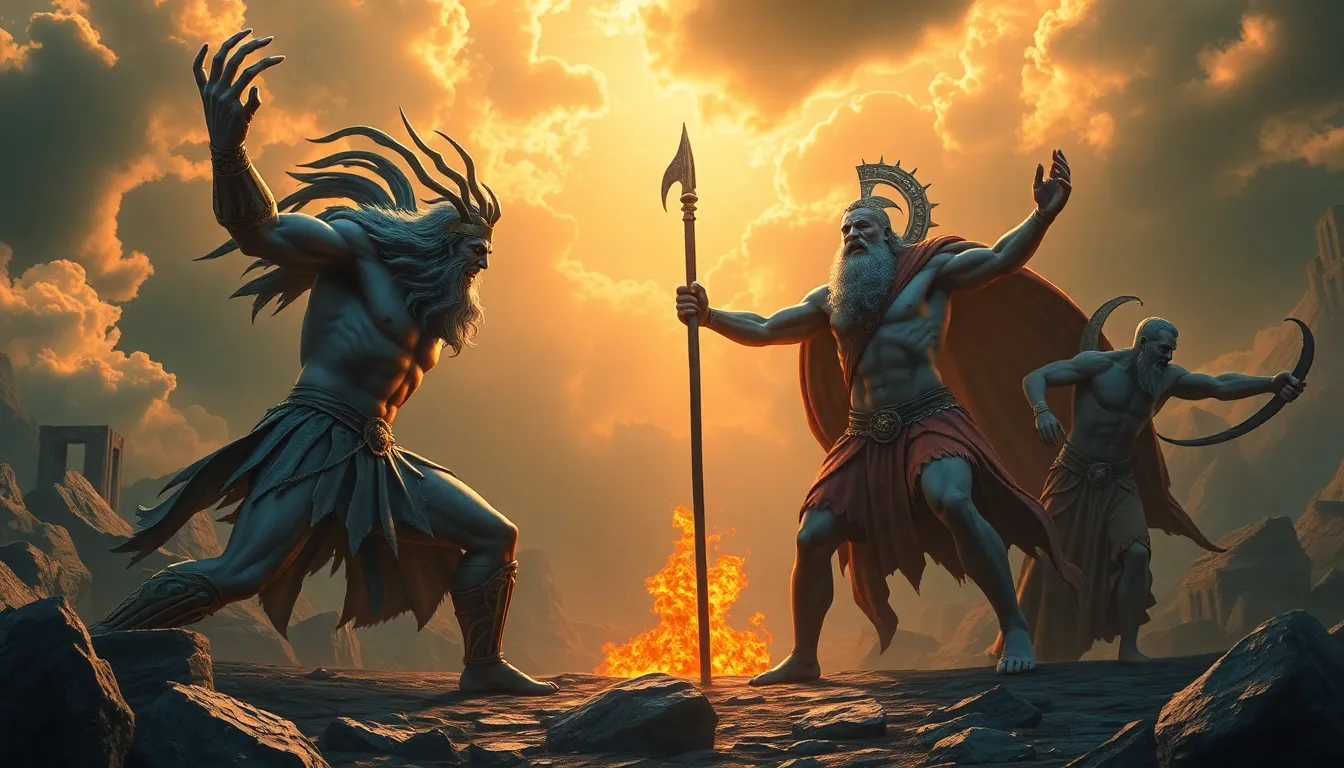 The Battle of the Ages: Titans vs. Olympians in Greek Lore