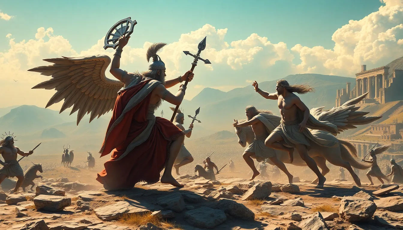 The Battle of the Gods: When Olympus Turned Against Itself