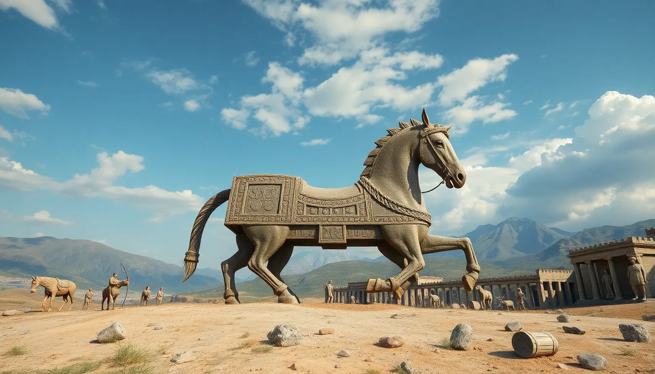 The Trojan Horse: Deception and Strategy in Greek Mythology