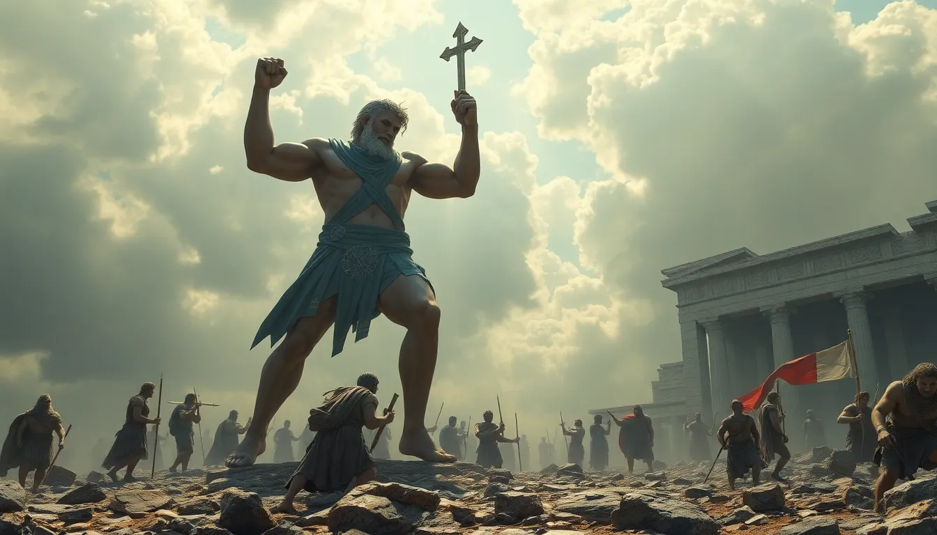 The Gigantomachy: A Clash of Titans and the Rise of Heroes