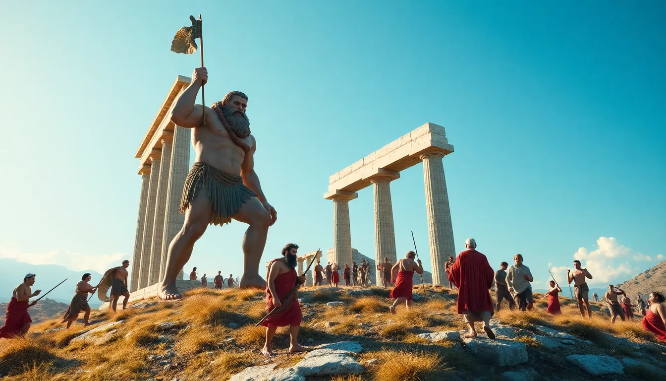 The Gigantomachy Explained: Why Did the Giants Challenge the Olympians?