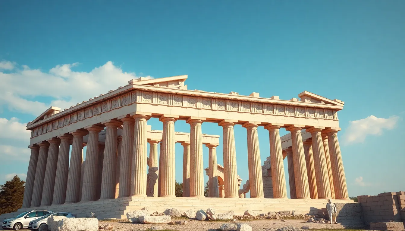 The Parthenon and Its Connection to Greek Mythology: Unraveling the Ties
