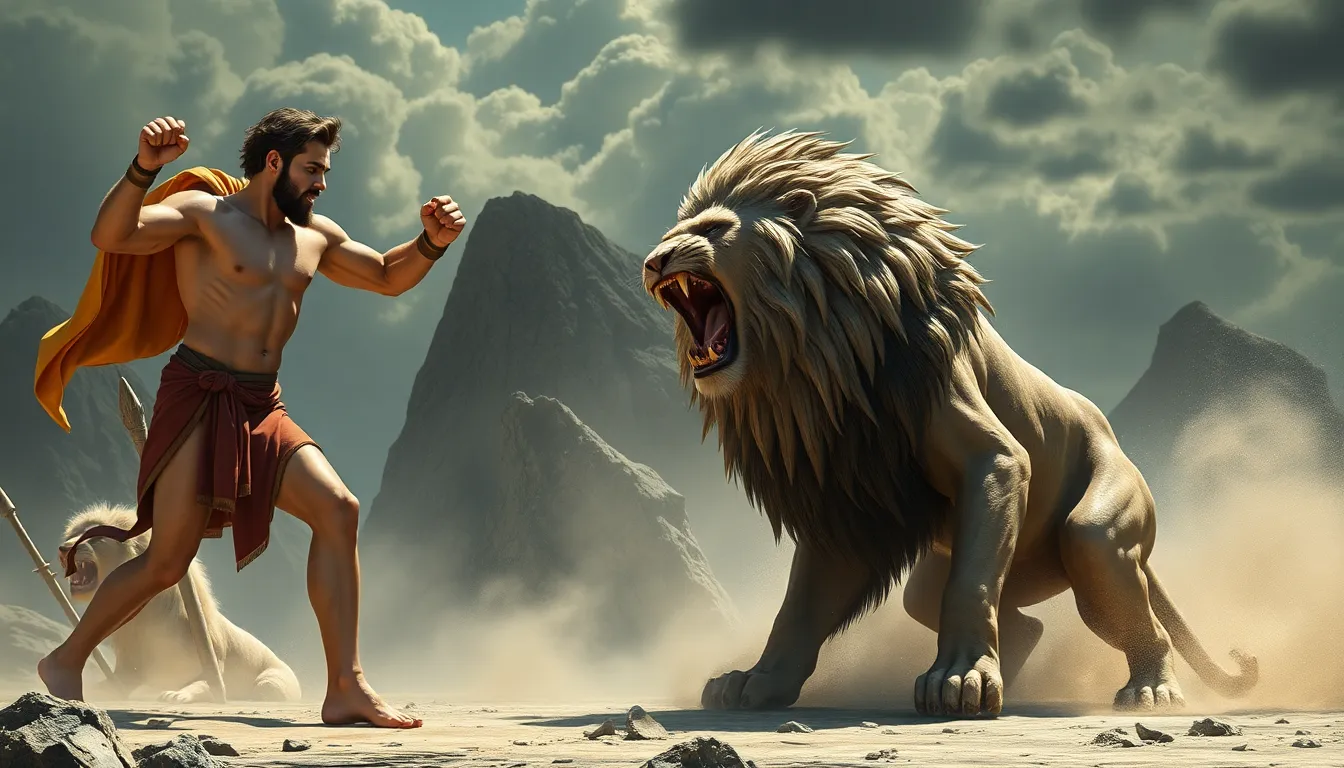 Hercules vs. the Nemean Lion: The Birth of a Legend