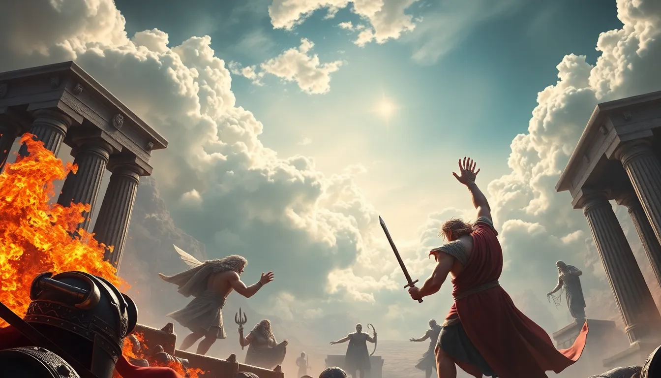 The Epic Battles of Hercules: Confronting the Gods