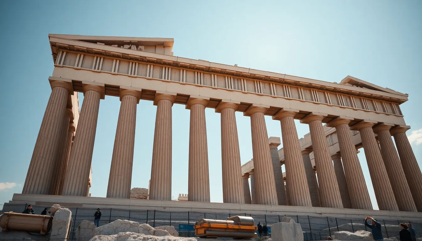 The Parthenon: A Journey Through Its Architectural Features