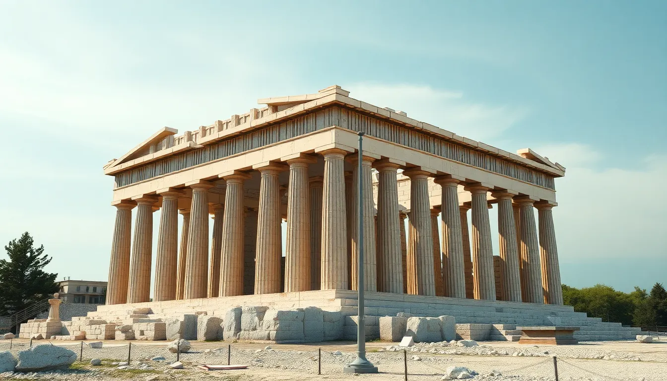 The Parthenon: The Myths of Its Construction Techniques
