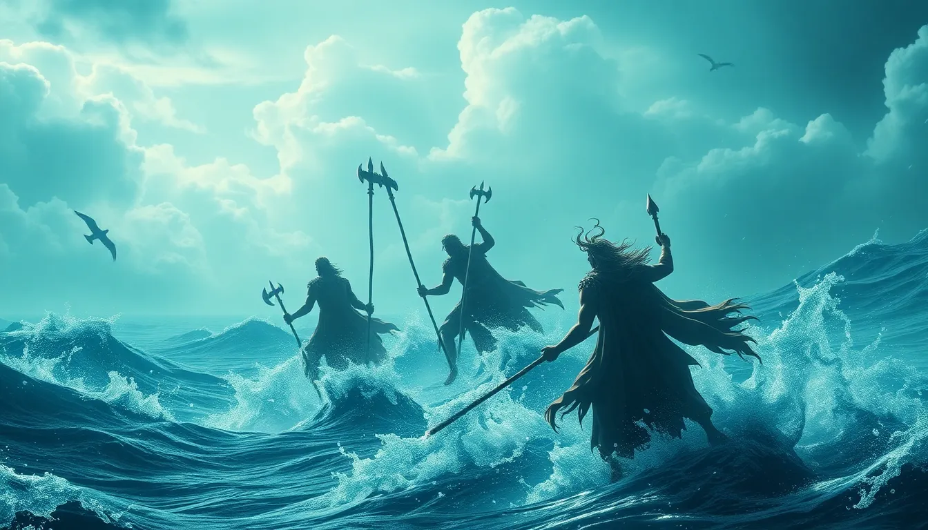 The Trials of the Sea Gods: Battles Beneath the Waves