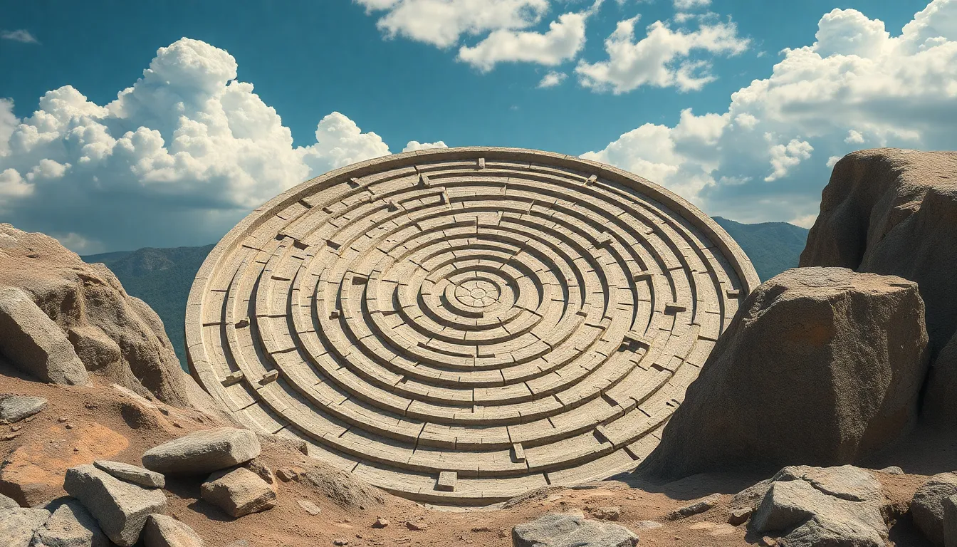 The Meaning of the Labyrinthine Symbols in Greek Myths